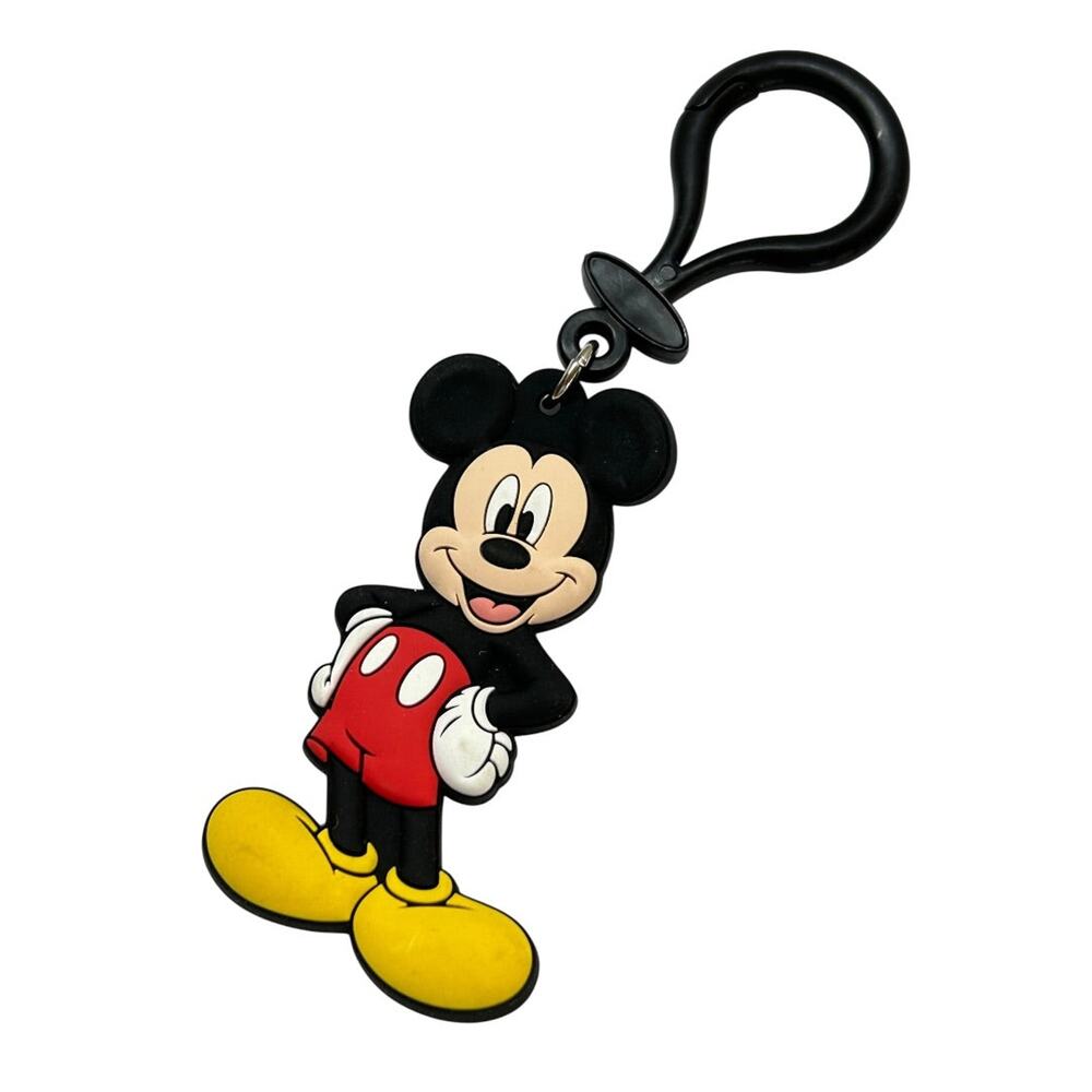 Disney Mickey Mouse Classic PVC Bag Clip 4.75"